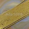 AD Beads Natural Hematite Gemstone Faceted Square Cube Loose Beads 16" 2x2mm 4x4mm (2x2mm, Metallic Gold) view 2