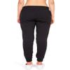 Ambiance Women's Juniors Soft Jogger Pants (3X, Black)' view 3