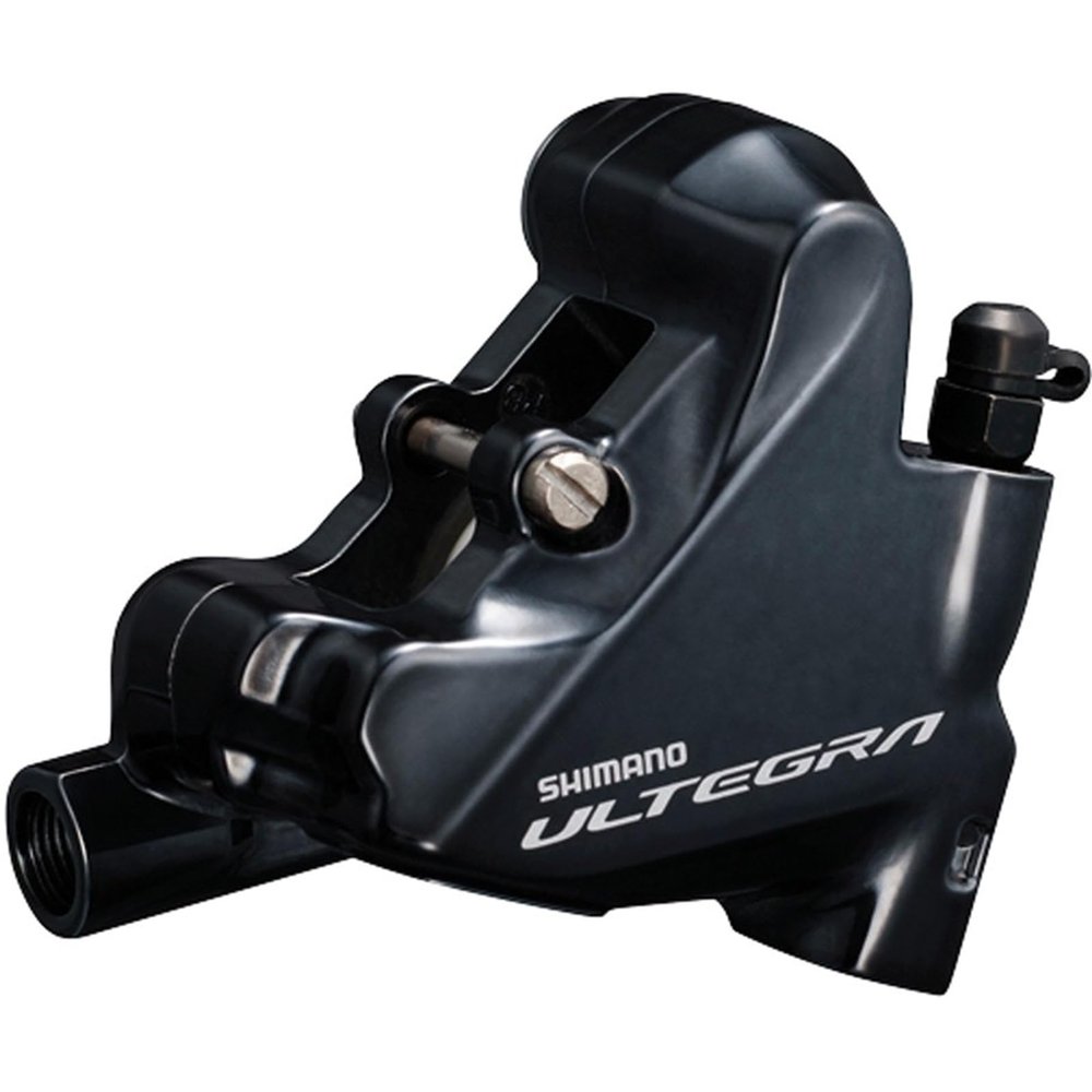 Shimano BR-R8070 IBRR8070R1RF Rear Resin Pad (L02A) with Fins, Flat Mount Hydraulic Included / 2 Fixing Bolts (Mounting Thickness 1.0 inch (25 mm)