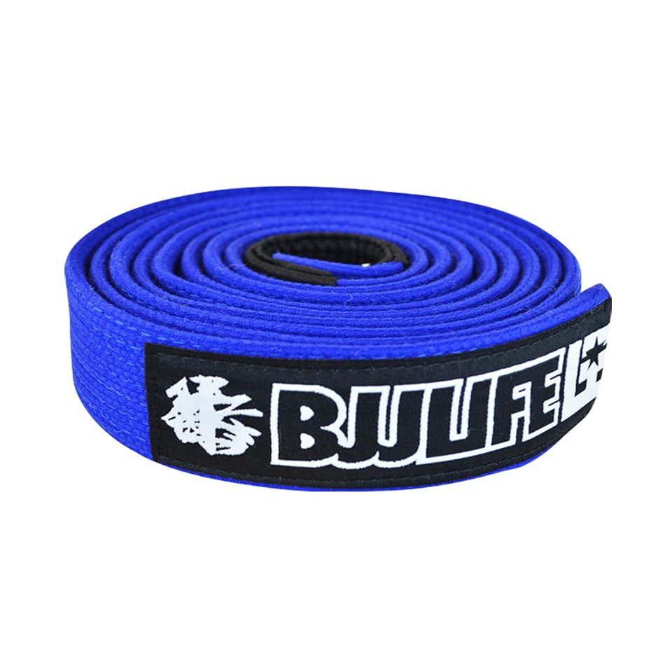 Combat Corner BJJ Life Pearl Weave BJJ Belt Blue A5