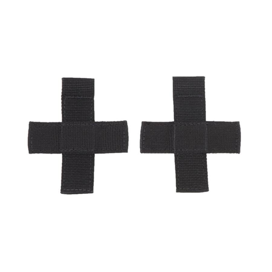 Viking Tactics Molle "T" Adapters - BLACK - One Pair (Accessory for VTAC Suspenders)