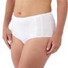 Leading Lady Women's Brief with Cooling Micro Gussett, Bright White, 5 view 1