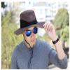 Kafeimali Men/Women Camping Hats Outdoor Quick-Dry Hat Sun Bucket Fishing Cap (Brown) view 2