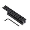 HIGOO Tactical High Profile Dovetail Weaver Rail Adapter, 11mm to 20mm Picatinny Riser Mount view 3