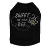 Sweet as Can Bee Dog Shirt M Black view 1