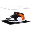 Better Display Cases Acrylic Clear Basketball Shoe Display Case with Black Acrylic Base (A025-DS) view 1