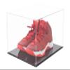 Better Display Cases Acrylic Clear Basketball Shoe Display Case with Black Acrylic Base (A025-DS) view 3