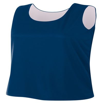 A4 Womens Reversible Jump Jersey, 2XL, Navy/White