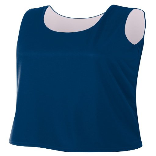 A4 Womens Reversible Jump Jersey, 2XL, Navy/White