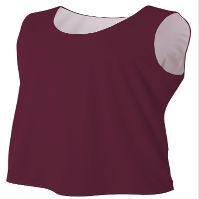 A4 Womens Reversible Jump Jersey, 2XL, Maroon White
