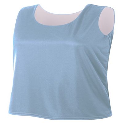 A4 Womens Reversible Jump Jersey, 2XL, Lt Blue/White