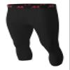 A4 Boy's Compression Tight Black view 1