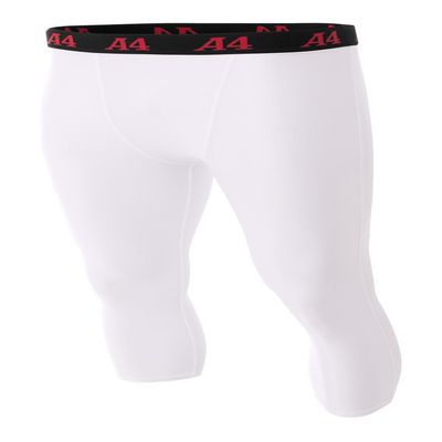 A4 Boy's Compression Tight White