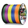 Ashconfish Braided Fishing Line- 9 Strands Super Strong PE Fishing Wire Heavy Tensile for Saltwater & Freshwater Fishing -Abrasion Resistant - Zero Stretch- 300M/328Yds 30LB Multi Color view 3