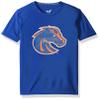 NCAA Boise State Broncos Youth Boys "Carbon Logo" Dri-Tek Short Sleeve Tee, Royal, Youth Large(14-16) view 1