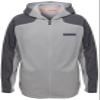 NCAA Connecticut Huskies Youth Boys "Delta" Full Zip Jacket, Magna Pique Heather, Youth Large(14-16) view 1