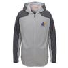 NCAA by Outerstuff NCAA Kansas Jayhawks Youth Boys "Delta" Full Zip Jacket, Magna Pique Heather, Youth X-Large(18) view 3
