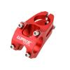 31.8 Stem 45mm Bike Stem Wake Mountain Bike Stem Short Handlebar Stem for Most Bicycle, Road Bike, MTB, BMX, Fixie Gear, Cycling (Aluminum Alloy, Red) view 1