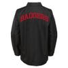 NCAA Wisconsin Badgers Youth Boys "Bravo" Coaches Jacket, Black, Youth X-Large(18) view 2