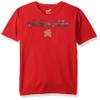 NCAA Maryland Terrapins Youth Boys "Nebula" Dri-Tek Short Sleeve Tee, Red, Youth Small(8) view 1