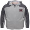 NCAA by Outerstuff NCAA Harvard Crimson Youth Boys "Delta" Full Zip Jacket, Magna Pique Heather, Youth Medium(10-12) view 1