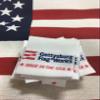 13x15" US Navy Jack Boat Flag, Nautical Marine Grade Fully Stitched Embroidered Stars, Durable All-Weather Nylon with grommets for Outdoors, Made in USA view 3