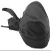 AES Black Leather Style Do Rag Doo Rag Skull Cap Head Wrap view 2