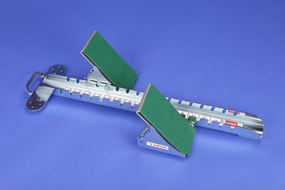 Polanik PBS17-03 Steel and Aluminium Competition Starting Block - Extended Foot Support