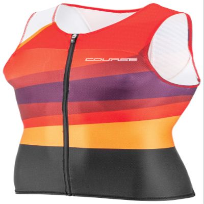 Louis Garneau Men's Tri Course Sleeveless Tri Top (Small)