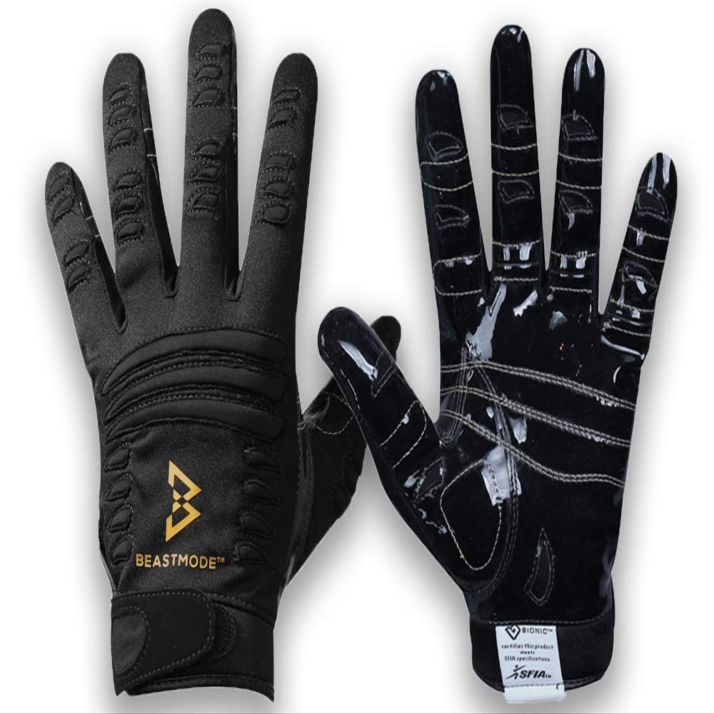 Bionic Beastmode Football Receiving Gloves (2X-Large)