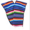 Leos Imports Mexican Sarape Serape Poncho Adult (Blue) view 1