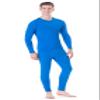 Rocky Thermal Underwear Men Long Johns Men Thermal Underwear Thermals Mens Base Layer Mens Thermals Top and Bottom Set (Blue, XXX-Large, Standard Weight - 185 GSM, One Pack) view 1