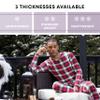 Rocky Thermal Underwear Men Long Johns Men Thermal Underwear Thermals Mens Base Layer Mens Thermals Top and Bottom Set (Blue, XXX-Large, Standard Weight - 185 GSM, One Pack) view 4