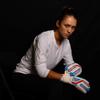 Renegade GK Talon Mirage Goalie Gloves with Pro-Tek Finger Savers | 4mm Hyper Grip & Duratek | White, Blue, Blue Soccer Goalkeeper Gloves (Size 8, Youth-Adult, Flat Cut, Level 2) view 4