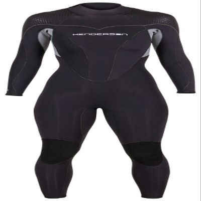 Henderson 7mm Thermoprene Pro Womens Back Zip Jumpsuit, Black, 8T