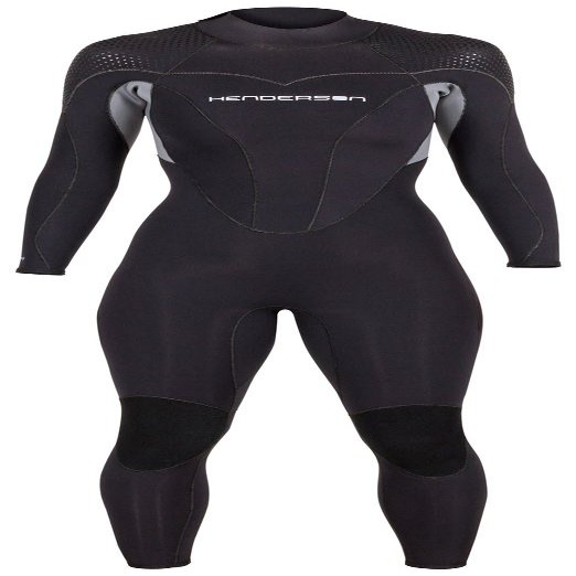 Henderson 7mm Thermoprene Pro Womens Back Zip Jumpsuit, Black, 8T
