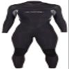 Henderson 7mm Thermoprene Pro Womens Back Zip Jumpsuit, Black, 8T view 1