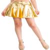 URBAN K Women's Shiny Metallic Liquid Mini Skirts and Shorts Costumes view 1