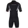 Henderson 3mm Thermoprene Pro Mens Back Zip Shorty, Black, M view 1