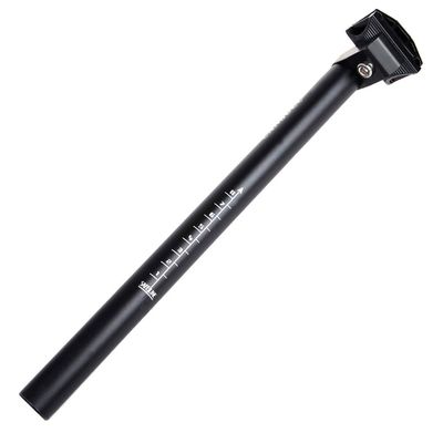 30.4 SeatPost 350mm CYSKY Bike Seat Post Suitable for Most Bicycle Mountain Bike Road Bike MTB MTN BMX (Aluminum Alloy, Adjustable, Black)