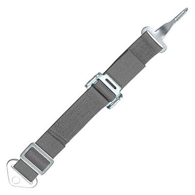 11396 Grey Crow Adjustable 2" Anti-Sub Crotch Belt Used With Latch Link Buckle