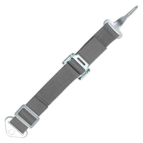 11396 Grey Crow Adjustable 2" Anti-Sub Crotch Belt Used With Latch Link Buckle