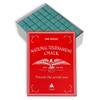 Silver Cup National Tournament Pool cue Billiard Premium Chalk - ONE Gross - 144 PCS - Green view 1