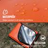Thickening Complex:LYN Multilayer Heavy Duty Solar Emergency Survival Blanket-Orange,Reflective Mylar Waterproof Windproof Thermal,for Rescue,Car Camping,Hiking,Bushcraft,Snow&Pet Full view 4