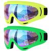 COOLOO Ski Goggles, 2 Pack Snow Goggles Snowboard Goggles for Men Women Kids - UV Protection Foam Anti-Scratch Dustproof view 1