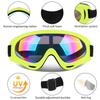 COOLOO Ski Goggles, 2 Pack Snow Goggles Snowboard Goggles for Men Women Kids - UV Protection Foam Anti-Scratch Dustproof view 2
