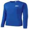 Keepin It Reel All American Men's Long Sleeve Performance UPF 50+ UV Protection Performance T-Shirt (X-Large, Blue) view 2