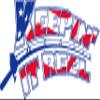 Keepin It Reel All American Men's Long Sleeve Performance UPF 50+ UV Protection Performance T-Shirt (X-Large, Blue) view 3