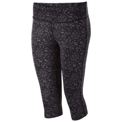 Holloway Sportswear Womens Banner Capri M Black Space Dye