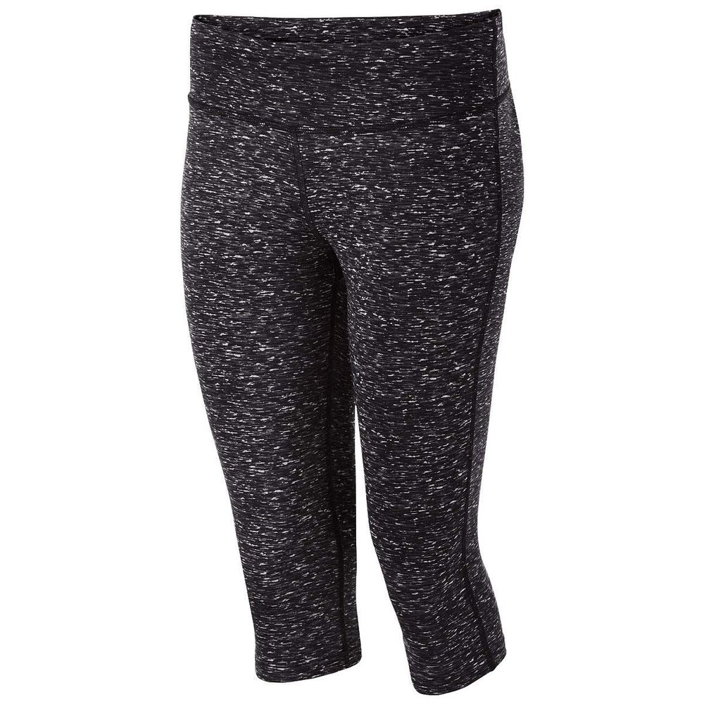 Holloway Sportswear Womens Banner Capri M Black Space Dye